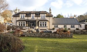 Tigh-Na-Drochaid, a charming riverside house in Nethy Bridge. Image: Galbraith.