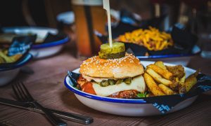 The burgers available at Scotch and Rye in Inverness. Image: Scotch and Rye.