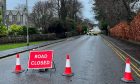 Slug Road in Stonehaven closed.