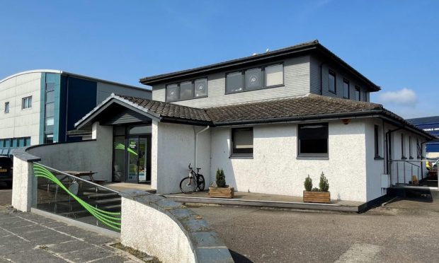 The Pagoda building in Inverness is up for sale. Image: Shepherd Chartered Surveyors