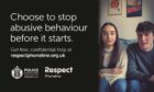 Police Scotland are encouraging people to act on domestic abuse this Christmas. Image: Police Scotland.