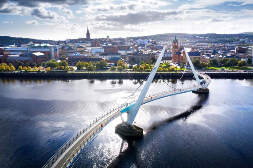 Peace Bridge, Derry.