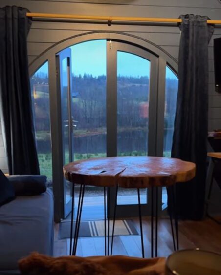 Fort William glamping pod in the shadow of Ben Nevis