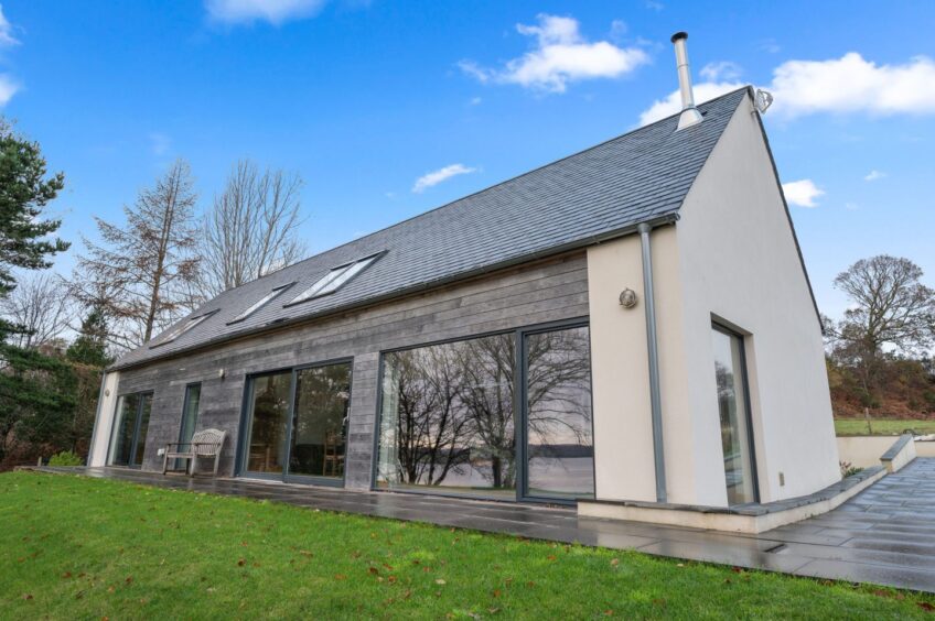 a new build home in argyll