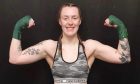 Aberdeen teenage boxer Charley Brown is set to turn professional and is pictured posing with her hand wraps on.