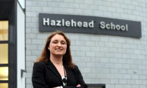 Hazlehead School headteacher Barbara Jones. Image: Jim Reid/DC Thomson