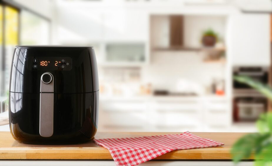 Air fryer in kitchen