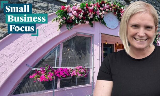 Aberdeen cafe owner Leanne Flockhart. Image: Leanne Flockhart/DCT Design