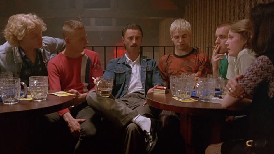 Cast of Trainspotting in still from film 