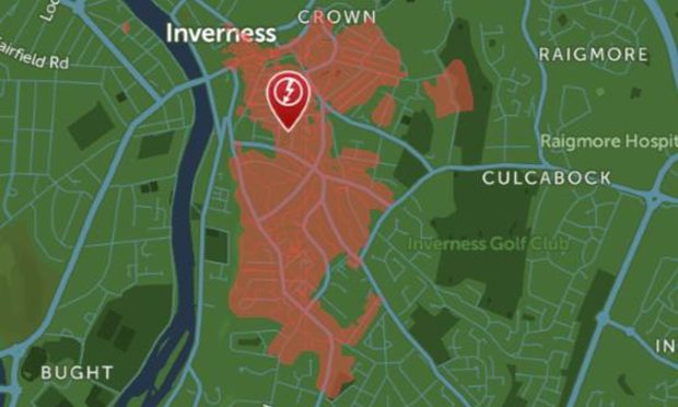 power outage map Inverness