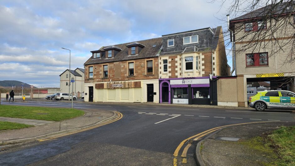 The Grumpy Chef on Waterloo place in Inverness.