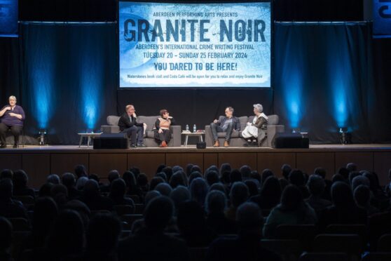 Audience at Granite Noir 2024.