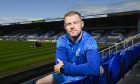 Inverness Caledonian Thistle player/assistant manager Billy Mckay pictured within the main stand of the Caledonian Stadium, Inverness, on August 15, 2024, as part of a pre-match media conference.