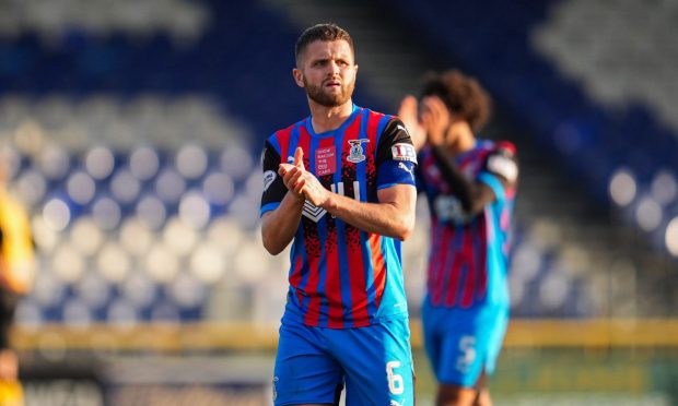 Caley Thistle skipper Danny Devine. Image: SNS