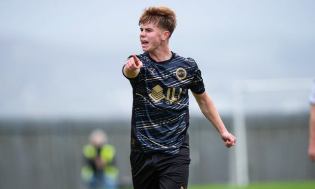 Keith Bray in action for Caley Thistle. Image: SNS