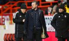 ABERDEEN, SCOTLAND - JANUARY 02: Aberdeen Manager Jimmy Thelin during a William Hill Premiership match between Aberdeen and Ross County at Pittodrie, on January 02, 2025, in Aberdeen, Scotland. (Photo by Rob Casey / SNS Group)