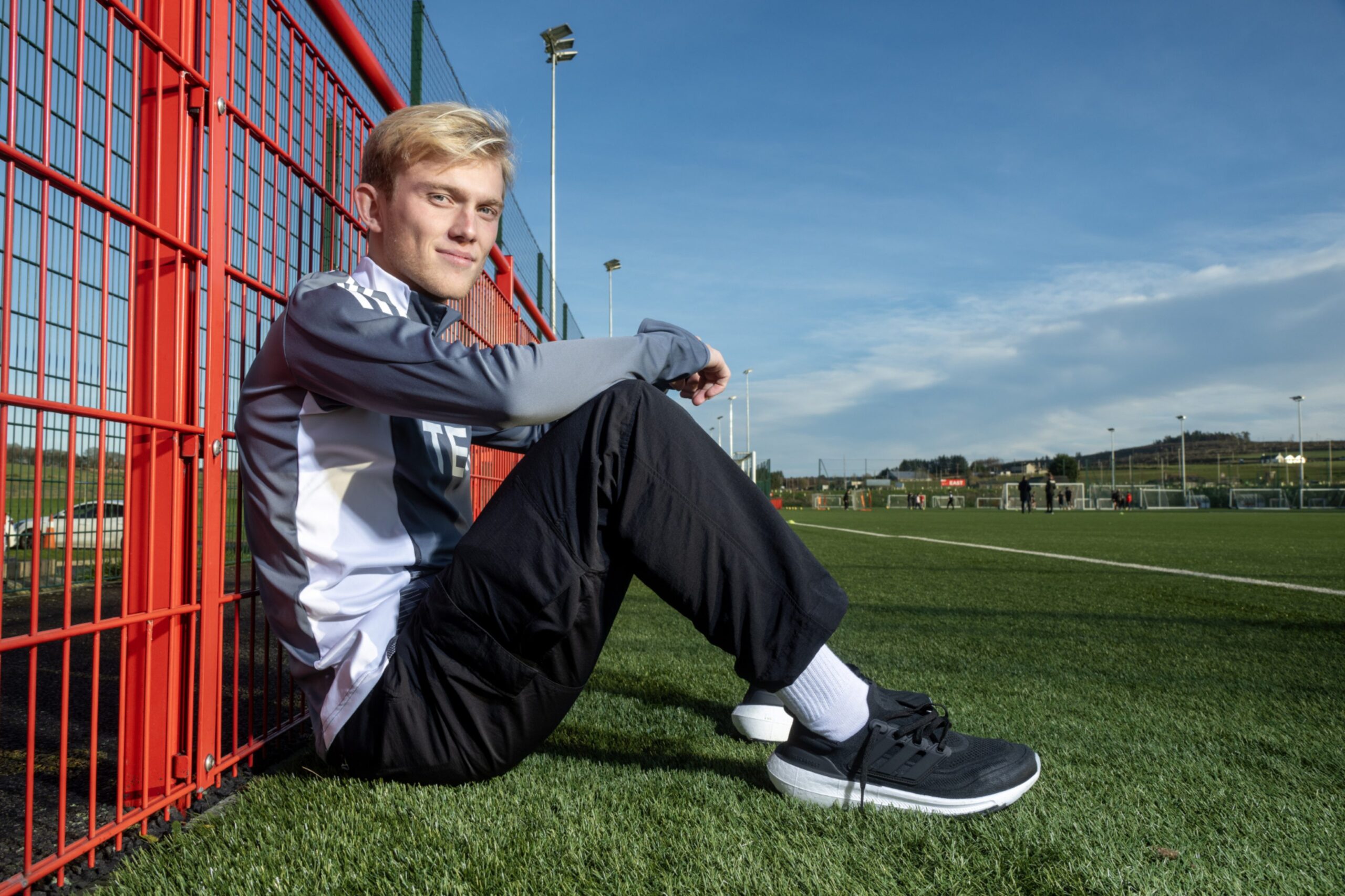 Alexander Jensen pictured at Cormack Park. Image: SNS 