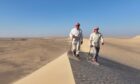 Gavin Booth and Adam Wilton completed the Crescent Crossing in the "empty quarter" of Saudi Arabia.