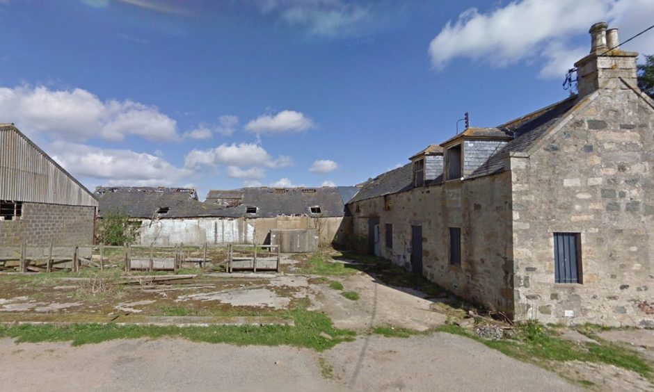 Abandoned Inverurie: Coutens Farm has lain derelict for decades.