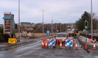 Inverurie Retail Park is currently not accessible for those travelling from Oldmeldrum. Image: Darrell Benns/DC Thomson