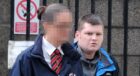 David McEwan was back at Aberdeen Sheriff Court for spitting on a paramedic. Image: DC Thomson.