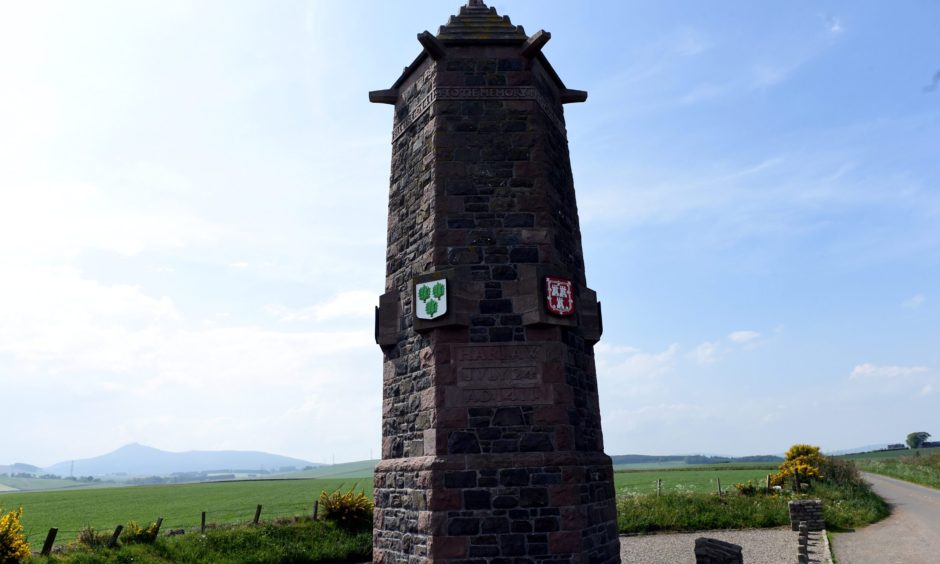 The Battle of Harlaw is commemorated with a monument on the site of the battle, which has been included in our list of top Inverurie attractions. Image: Heather Fowlie.