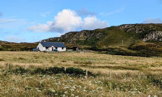 The house at Ben Sgoiltaire on Colonsay