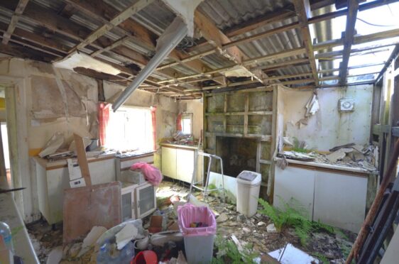 Our list of Oban and Hebrides bargain buys includes this home at Gravir on the Isle of Lewis. Potential buyers will need to be ready for a restoration. Image: Western Isles Properties