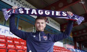 Striker Kieran Phillips has joined Ross County from Huddersfield Town on a two-and-a-half year deal. Image: Ross County FC.