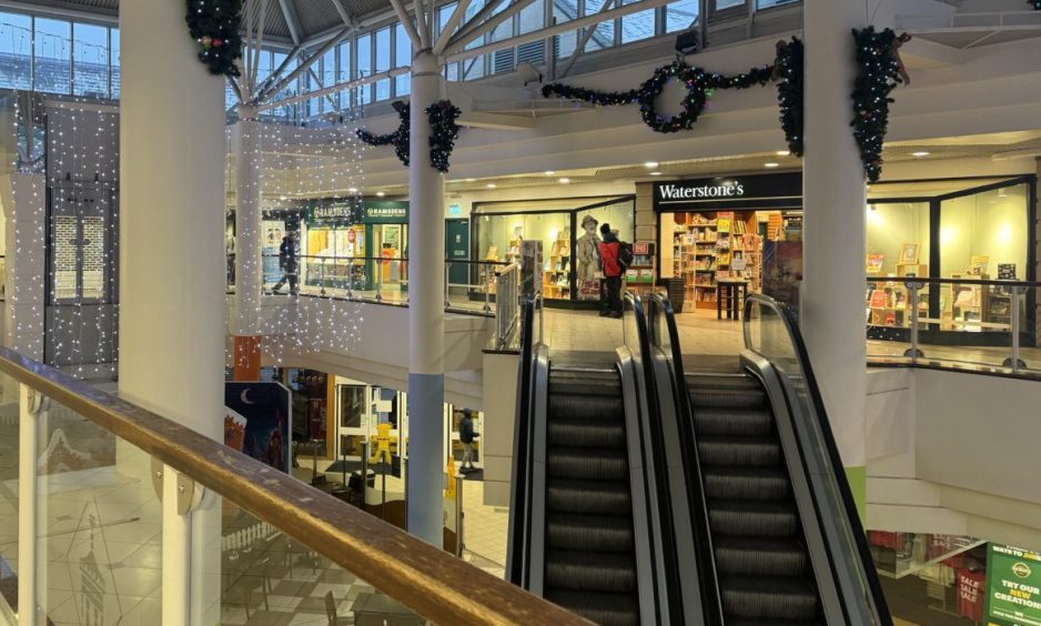 Inside St Giles Centre 