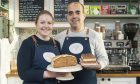 Husband and wife Gill and Weller De Oliveira who run The Olive Tree Kitchen in Forres. Image: Jason Hedges/DC Thomson.