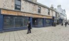 Vacant Elgin High Street shop pictured. Image: Jason Hedges/DC Thomson