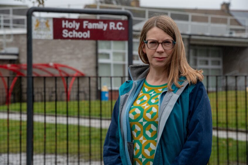 Councillor Kate Blake is concerned at how school roll estimates have been drawn up for the new Hazlehead Academy. Image: Kenny Elrick/DC Thomson