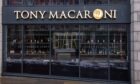 Tony Macaroni at Marischal Square, Upperkirkgate.  Image: Kenny Elrick/DC Thomson