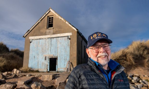 Charlie Catto has delved into the history of Newburgh on Ythan Lifeboat since 1828. Image: Kenny Elrick/DC Thomson