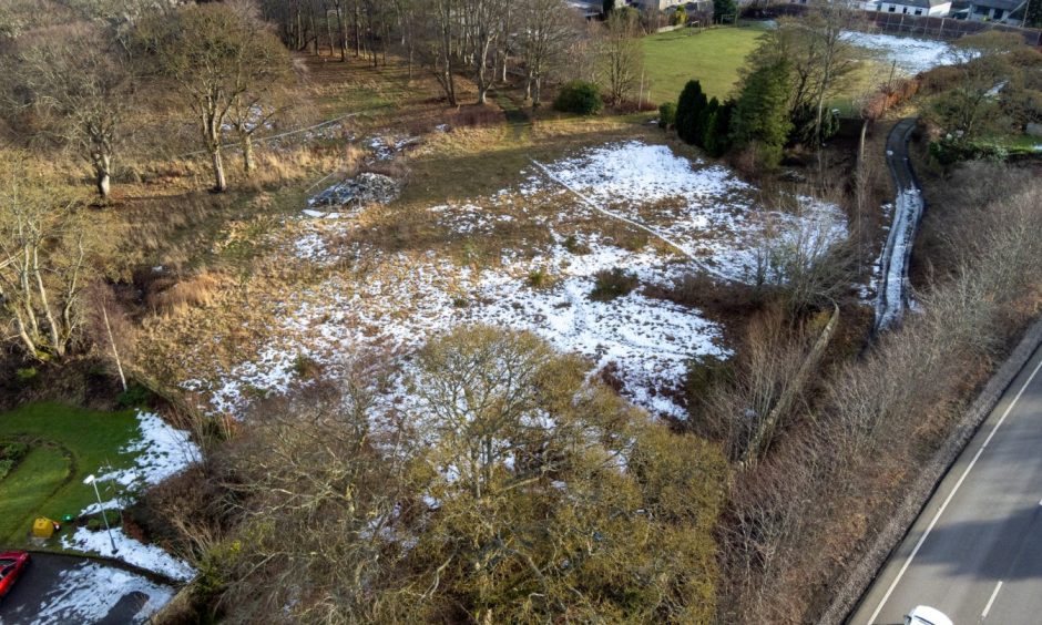 Abandoned Inverurie: Places for People Scotland wants to redevelop the flattened Blythewood Care Home in Port Elphinstone, Inverurie.