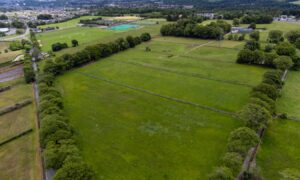 The proposed Craigton battery storage site just off Countesswells Road. Image: Kenny Elrick/DC Thomson