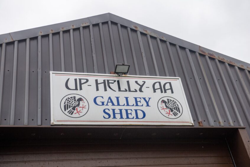 Up Helly Aa Galley Shed.