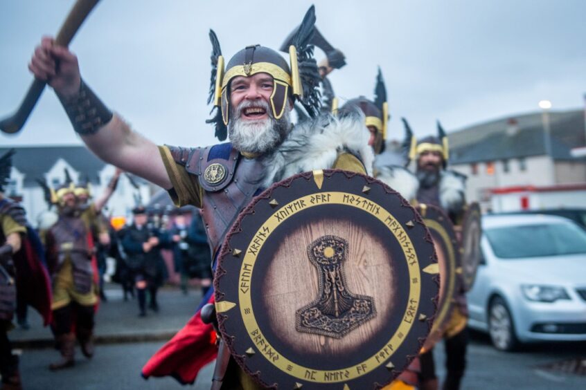 Up Helly Aa 2025.