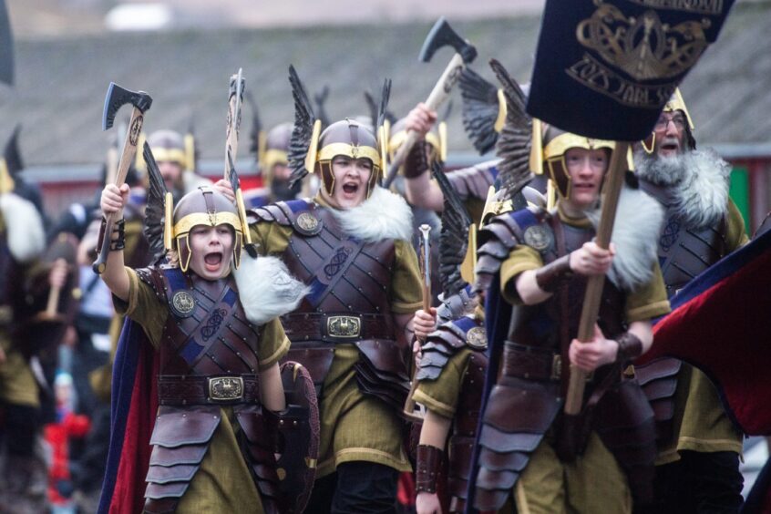 Up Helly Aa 2025.