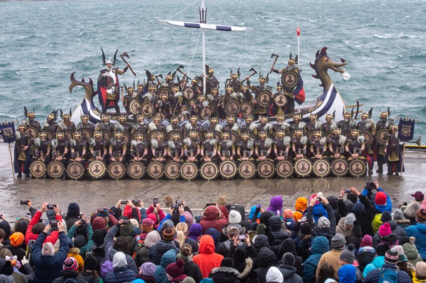 Up Helly Aa 2025.