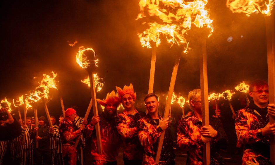 Up Helly Aa 2025.