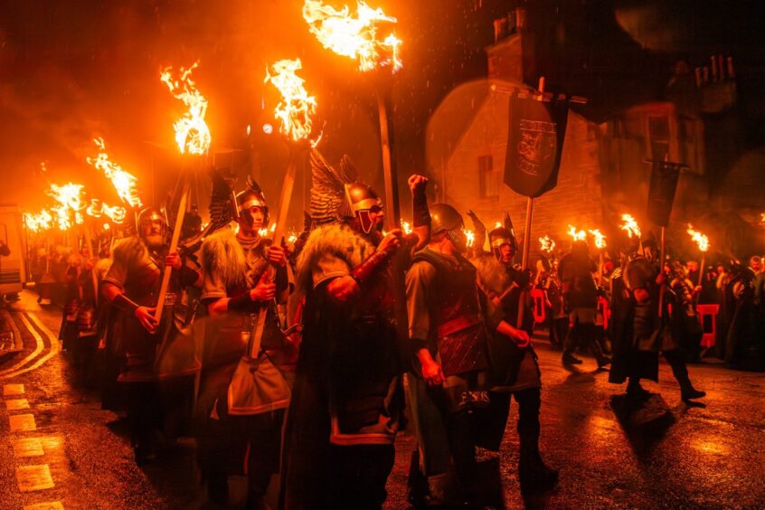 Up Helly Aa 2025.