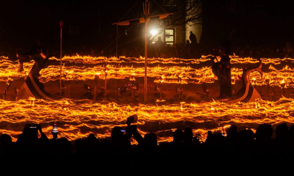 Up Helly Aa 2025.