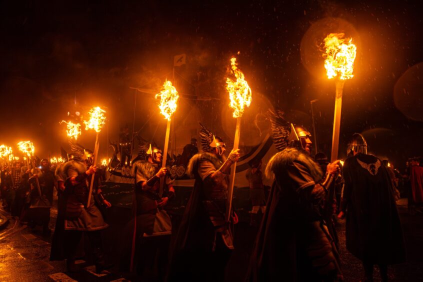 Up Helly Aa 2025.