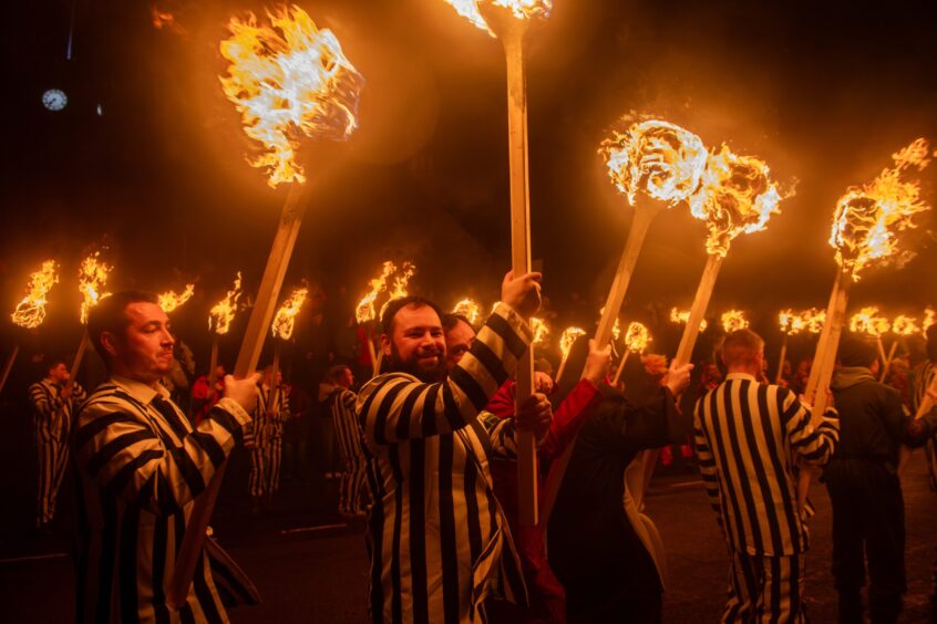 Up Helly Aa 2025.