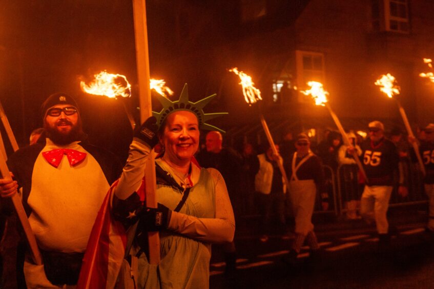 Up Helly Aa 2025.