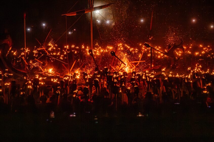 Up Helly Aa 2025.