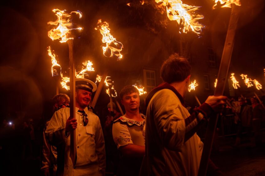 Up Helly Aa 2025.