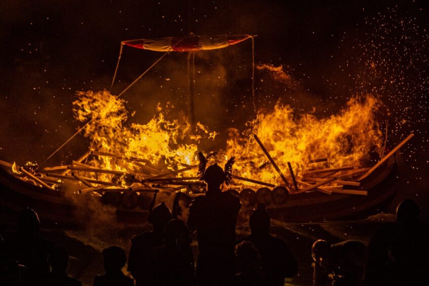 Up Helly Aa 2025.